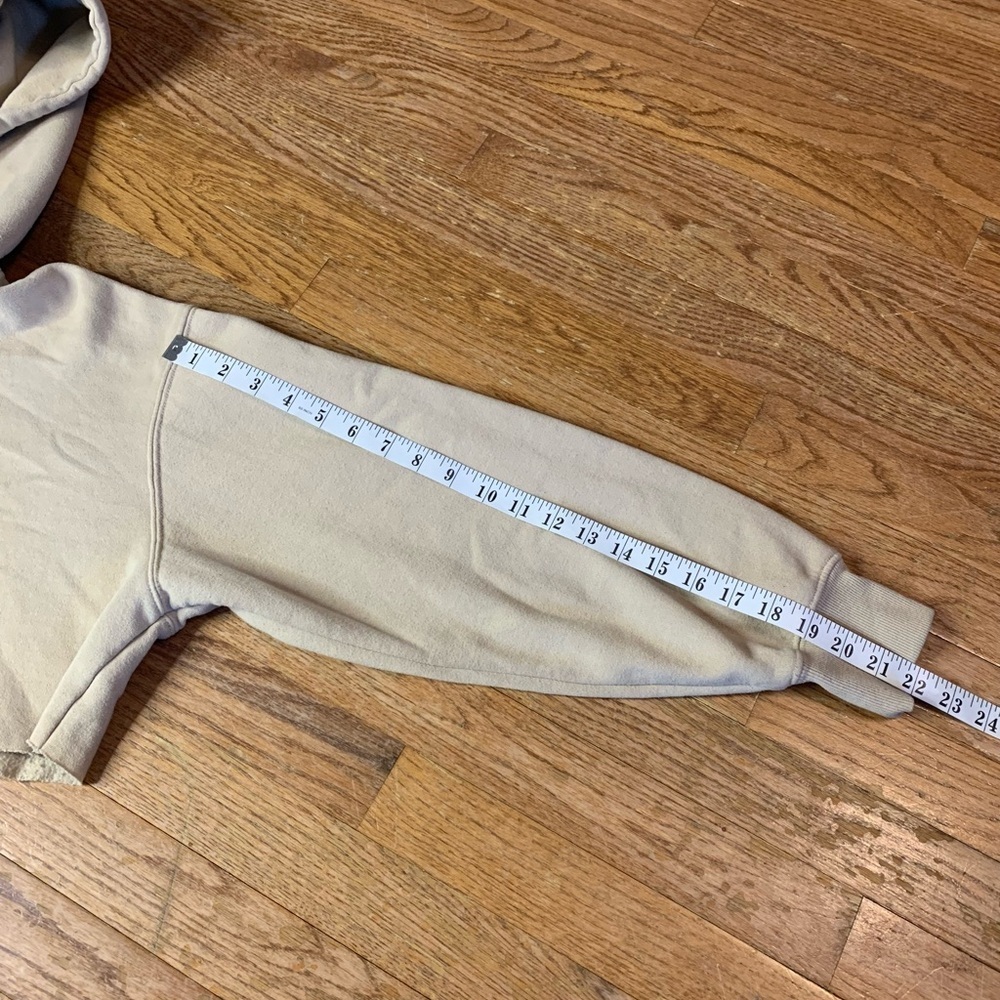 Streetwear Society Active Oatmeal Cropped Hoodie - Medium - Picture 6 of 6